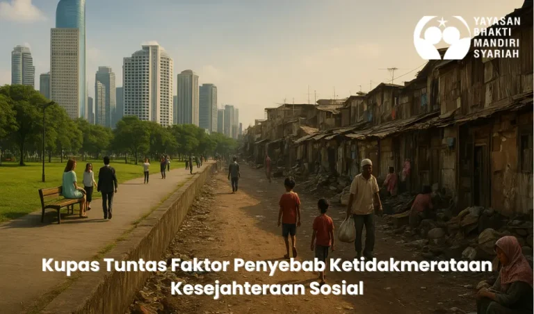 Faktor Penyebab Ketidakmerataan Kesejahteraan Sosial