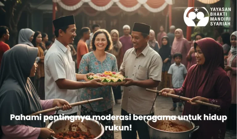 pentingnya moderasi beragama